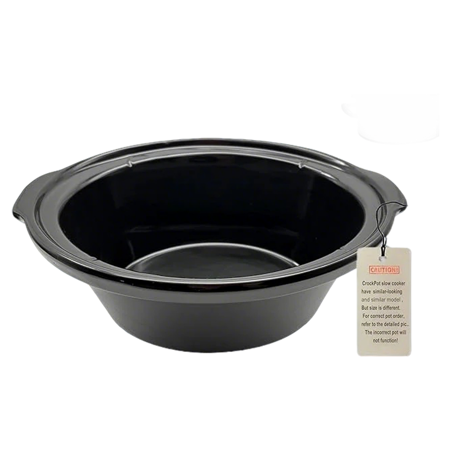 7-Quart Replacement Ceramic Inner Pot for Crock-Pot Slow Cooker – SCV700-S-BR, SCV700-KC & SCV700-B3-WM1-BR