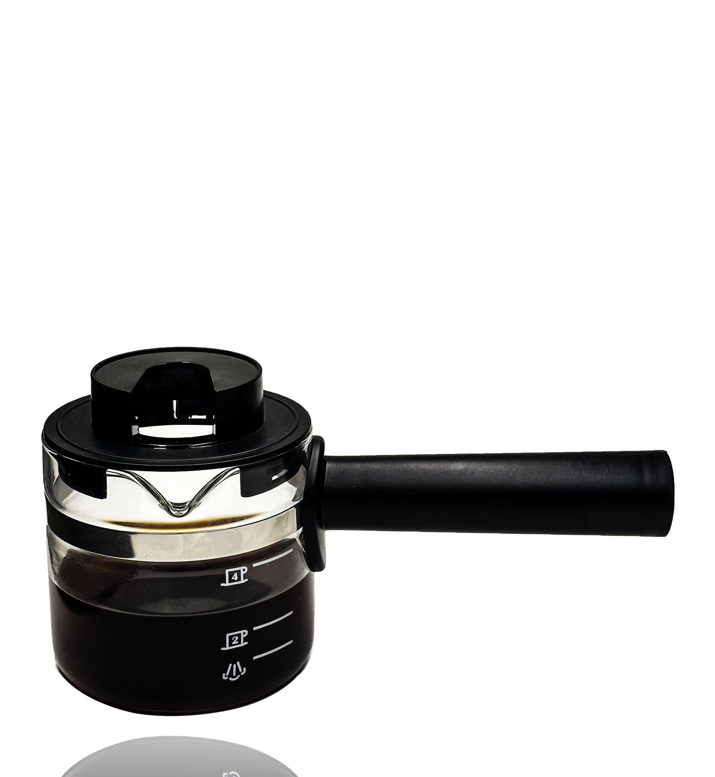 Universal Glass Espresso Replacement Carafe 4 Cup Compatible with Hamilton Beach, Mr.Coffee, Breville, Imusa, Delonghi espresso machine