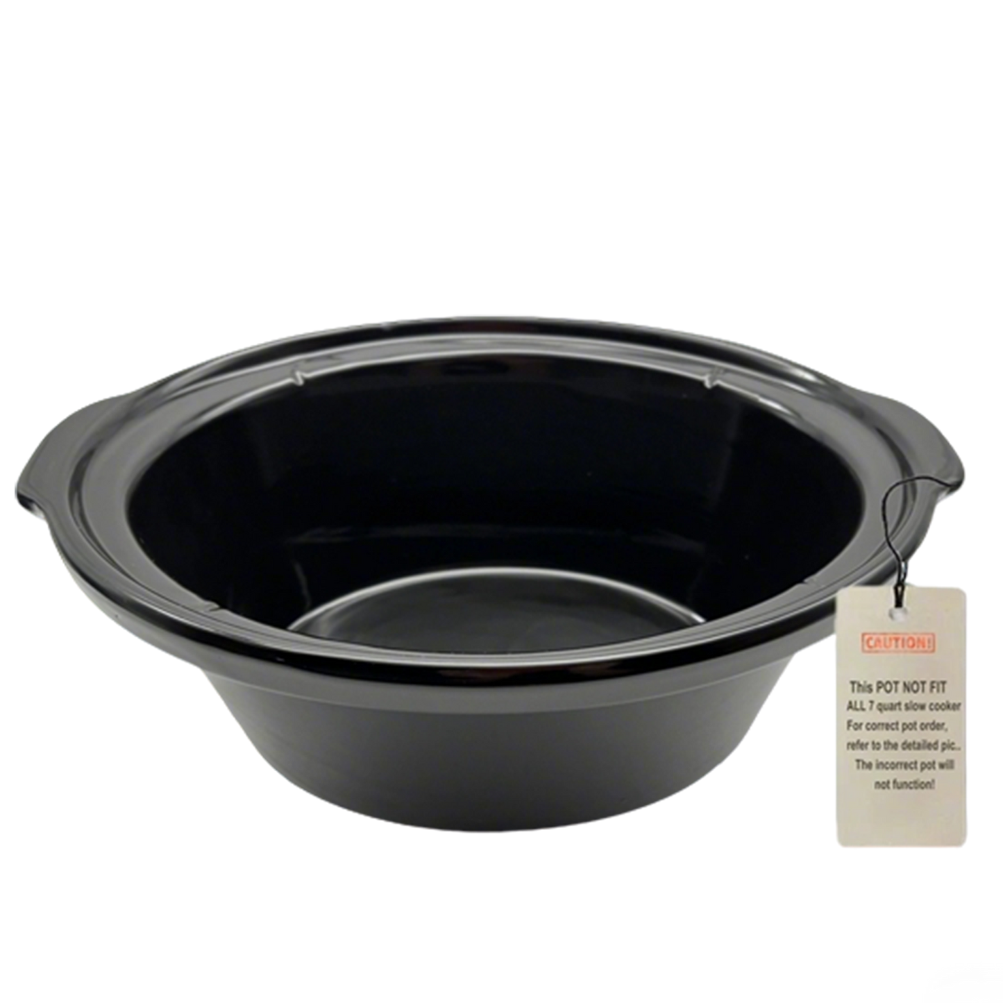 7-Quart Replacement Ceramic Inner Pot for Black+Decker Slow Cooker – Model SC4007D (Not Compatible with SCD4007)
