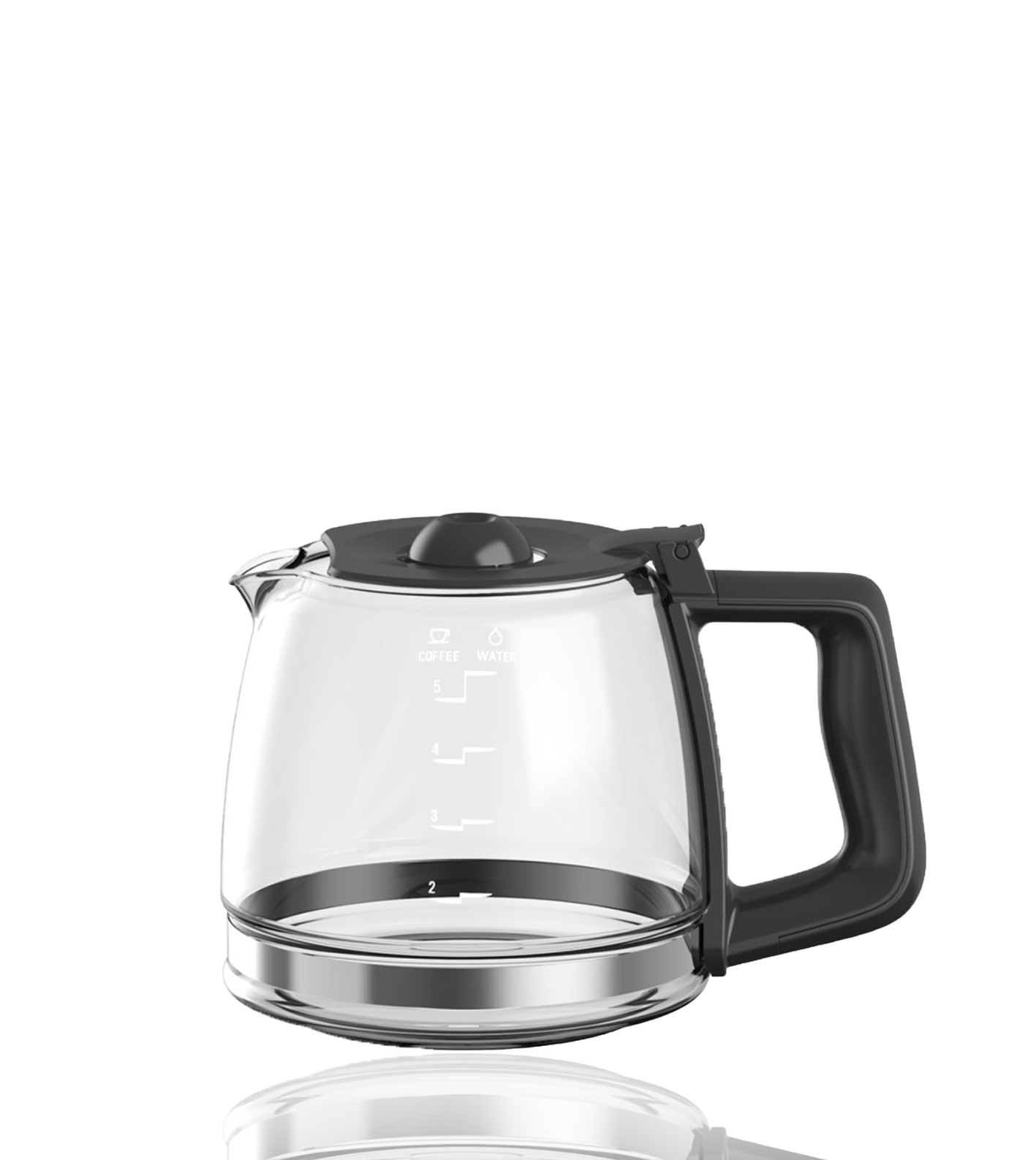 5 cups glass coffee carafe replacement, compatible with Capresso 4426.01 and Kenmore 80509 5 cups coffee maker
