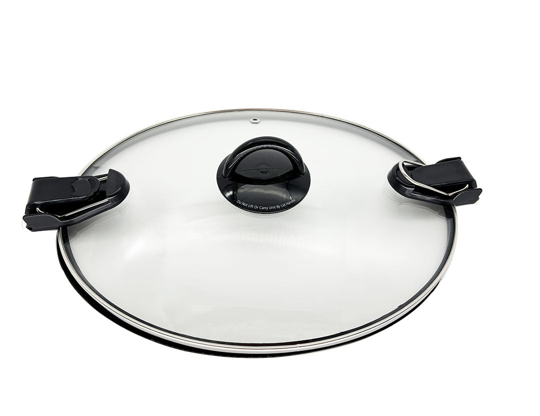 Oval Glass Lid Compatible with Crock Pot 6 Quart Slow Cooker SCCPVL600-S-BR, CPSCVC60LL-S, CPSCVC060LL-BP