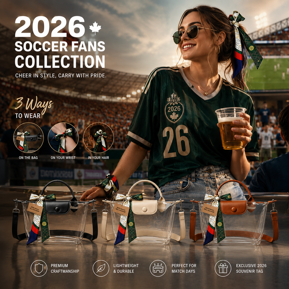 World Cup 2026 Clear Bag Policy: What You Can Bring — And the Stylish Stadium Bag Fans Are Loving