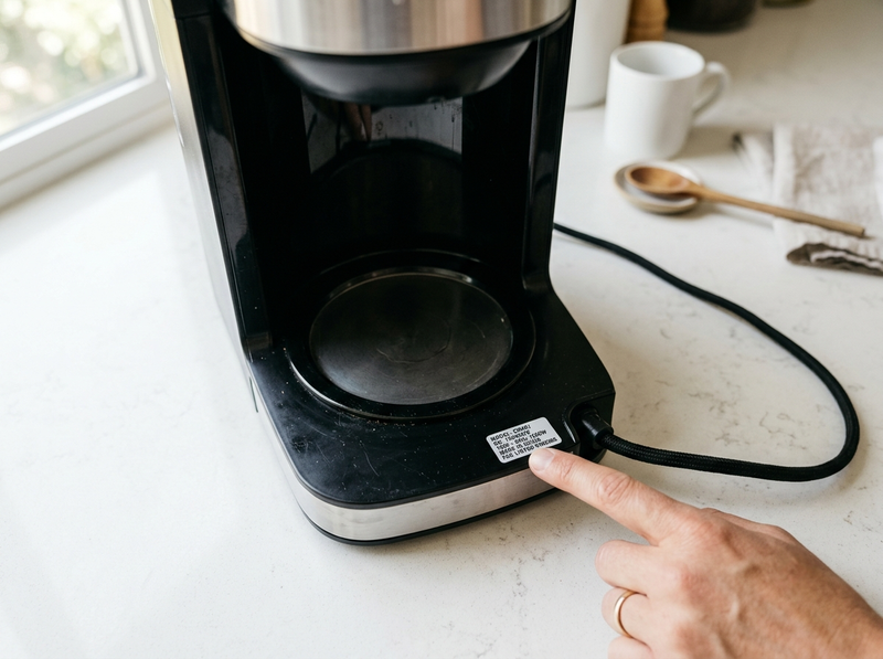 How to Find Your Coffee Maker's Exact Model Number (So You Order the Right Replacement Carafe the First Time)