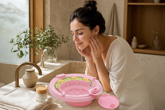 The Morning Ice Facial Routine: A Simple Wellness Ritual at Home