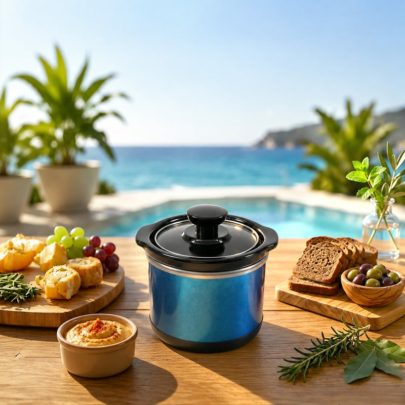 0.65 Quart Mini Crock Pot for Dips, Fondue & Sauce Warming