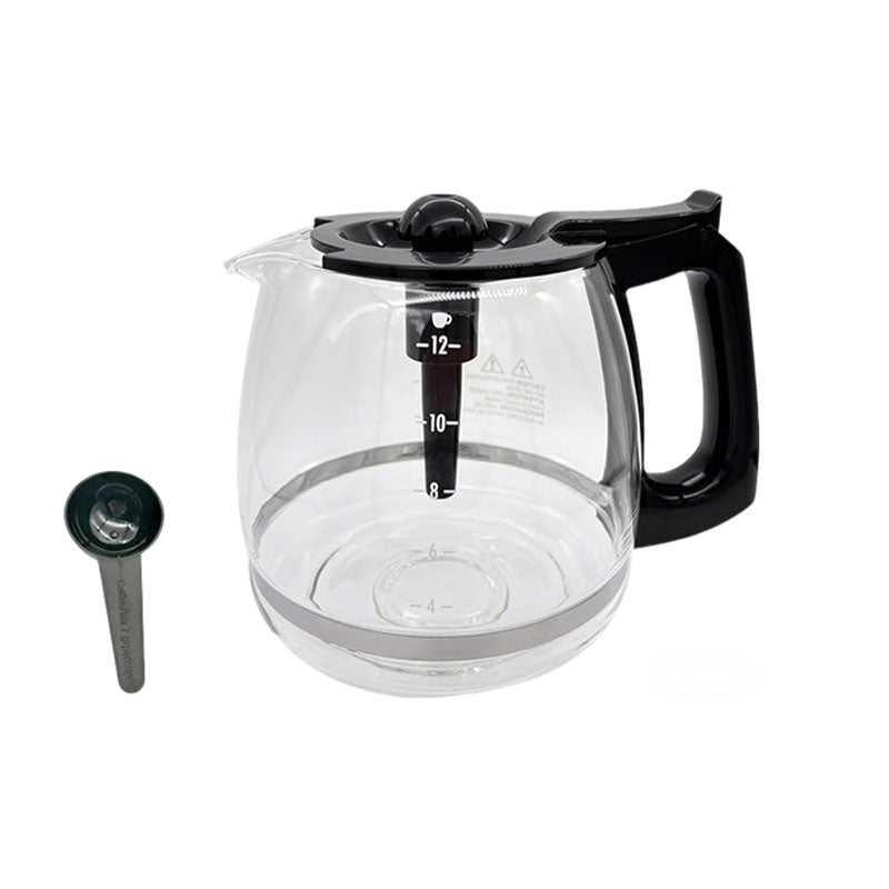 Coffee Machine Replacement 12CUP Glass Carafe, Fit With Hamilton Beach 49902 49904, 46290 46299 46293 43874 49630 49615