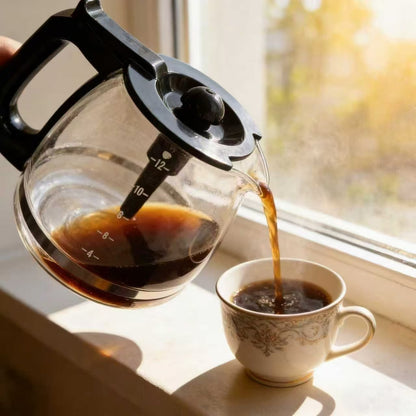 5-Cup Replacement Glass Coffee Carafe for Capresso 4426.01 & Kenmore 80509