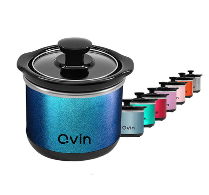 0.65-qt mini Round Slow Cooker(New  Sapphire)