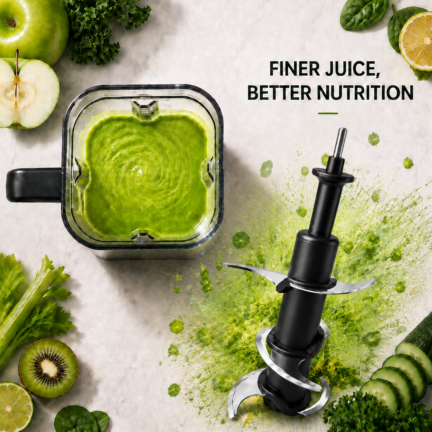 Replacement Blender Blade – Food-Grade Stainless Steel, BPA-Free, Wide Compatibility