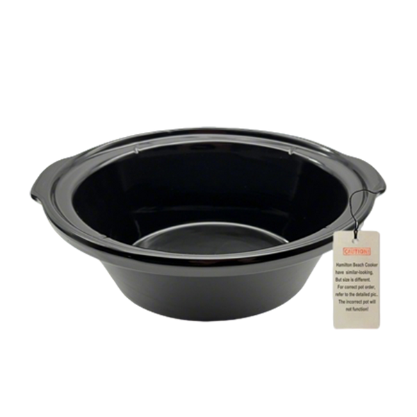 Oval Ceramic Slow Cooker Pot for Crockpot 7 Qt Models