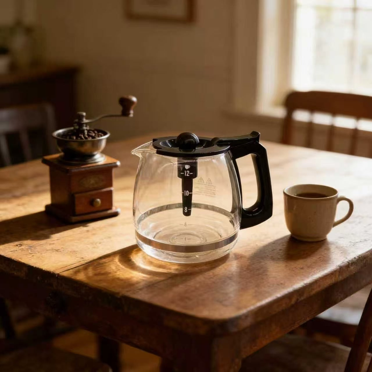 5-Cup Replacement Glass Coffee Carafe for Capresso 4426.01 & Kenmore 80509