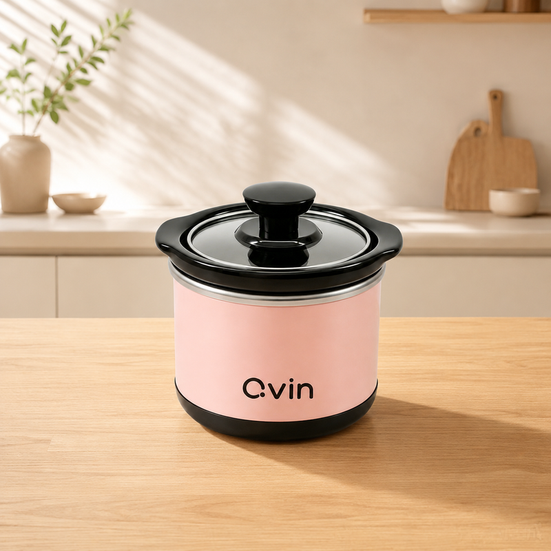 0.65 Quart Mini Crock Pot for Dips, Fondue & Sauce Warming