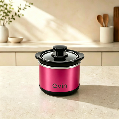 0.65 Quart Mini Crock Pot for Dips, Fondue & Sauce Warming