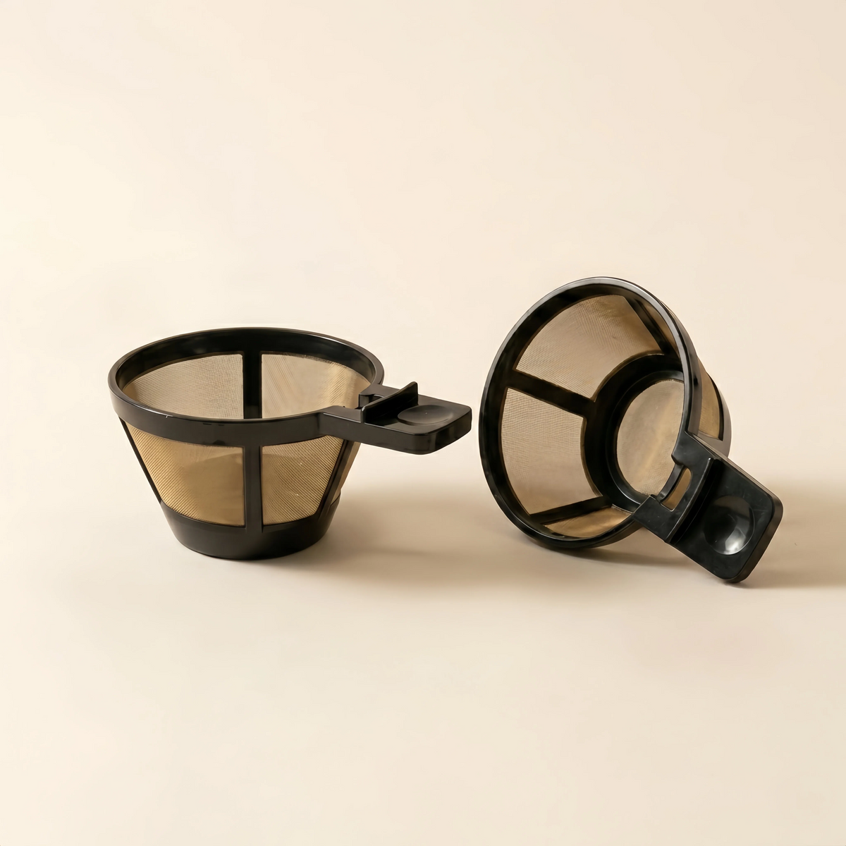 2-Pack Reusable Stainless Steel Coffee Filter Basket for Hamilton Beach 2-Way Brewer – Permanent Replacement