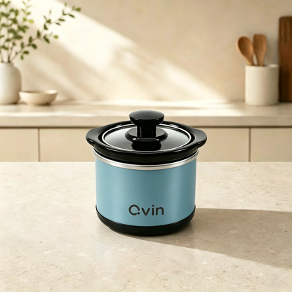 0.65 Quart Mini Crock Pot for Dips, Fondue & Sauce Warming