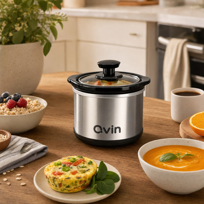 0.65 Quart Mini Crock Pot for Dips, Fondue & Sauce Warming