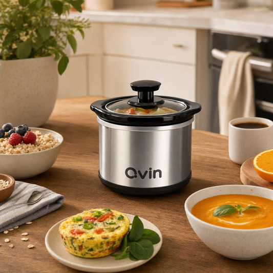 0.65 Quart Mini Crock Pot for Dips, Fondue & Sauce Warming