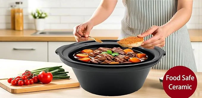 Compatible with the 7-quart slow cooker models SCV700-S-BR, SCV700-KC, and SCV700-B3-WM1-BR
