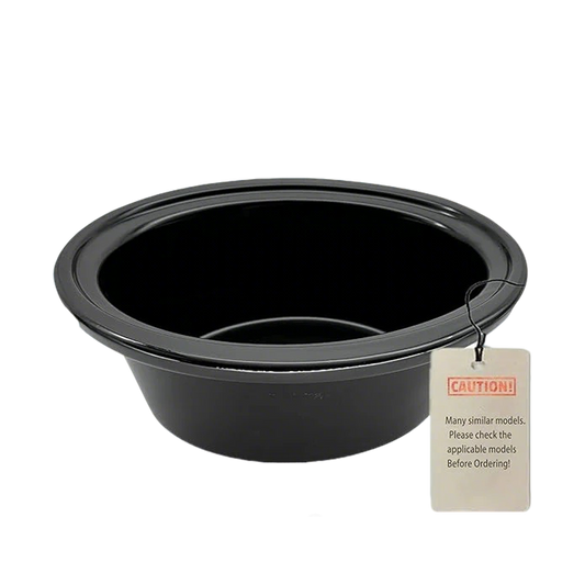 Oval Ceramic Slow Cooker Pot Replacement for Crockpot CPSCVC7OLLEC-DS & CPSCVC60LL-S