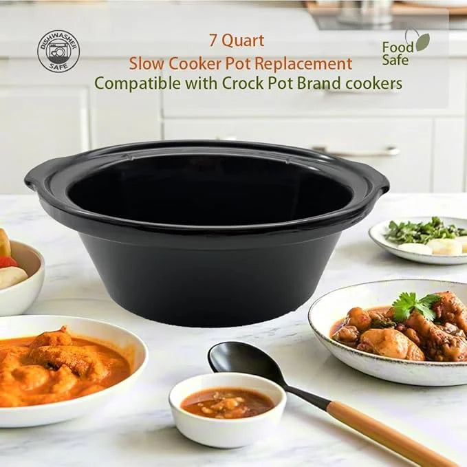 Compatible with the 7-quart slow cooker models SCV700-S-BR, SCV700-KC, and SCV700-B3-WM1-BR