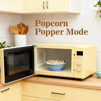 10" Collapsible Silicone Microwave Splatter Cover Blue Pink