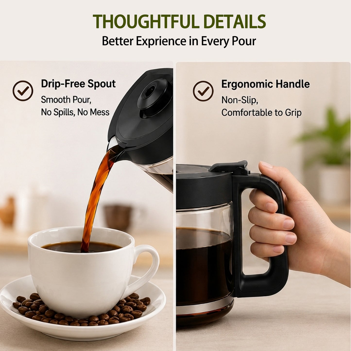 14-Cup Glass Carafe Replacement for Mr. Coffee BVMC-PC14