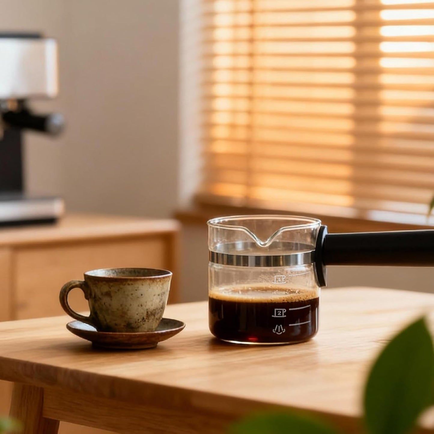 Universal Glass Espresso Replacement Carafe 4 Cup Compatible with Hamilton Beach, Mr.Coffee, Breville, Imusa, Delonghi espresso machine