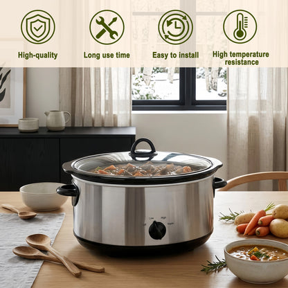 Slow Cooker Replacement Knob – Fits Crockpot, Hamilton Beach & More