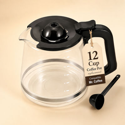 Replacement 12-Cup Coffee Pot for Mr. Coffee RF, LM, PC & SC Series