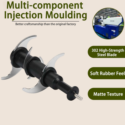 Food Grade Blender Cutter Blade, Durable Replacement Blade Assembly for Home Kitchen