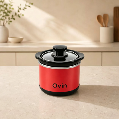 0.65 Quart Mini Crock Pot for Dips, Fondue & Sauce Warming