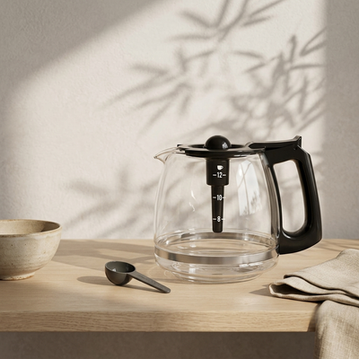 Replacement Coffee Carafe for Decker 12-CUP Coffee Maker CM0960BF, CM0950B, CM1010B, CM1050B and more