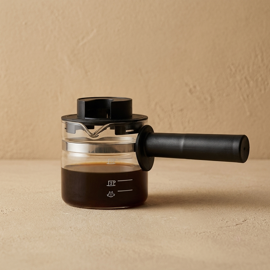 4-Cup Universal Replacement Espresso Carafe – Compatible with Hamilton Beach, Mr. Coffee, Breville, DeLonghi & More
