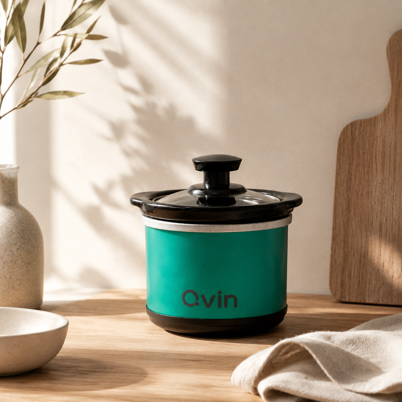0.65 Quart Mini Crock Pot for Dips, Fondue & Sauce Warming