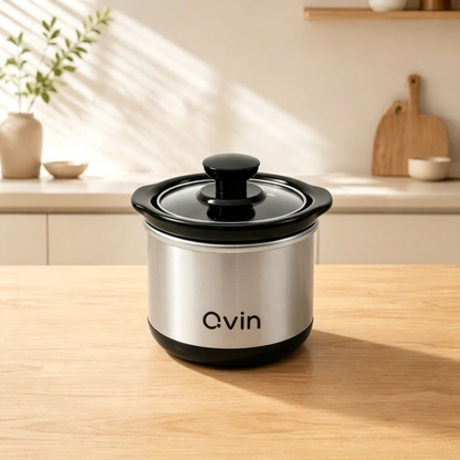0.65 Quart Mini Crock Pot for Dips, Fondue & Sauce Warming