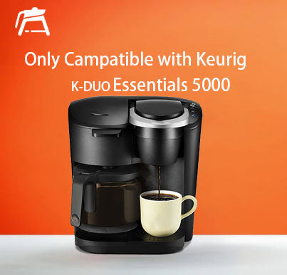 Replacement for KEURIG K-DUO Essentials 5000 12 Cups Glass Coffee Carafe (not Fit K-Duo Model)