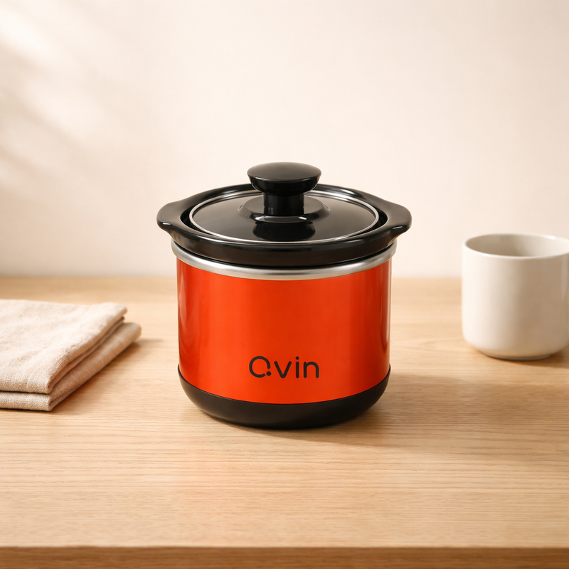 0.65 Quart Mini Crock Pot for Dips, Fondue & Sauce Warming