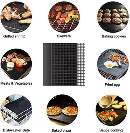 Non-Stick BBQ Grill Mats For Outdoor Grill